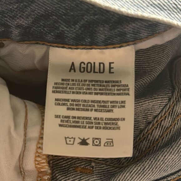 AGOLDE jamie Style A045-813 High Rise Skinny Jeans Distressed Size 29” Women GUC - Picture 5 of 10